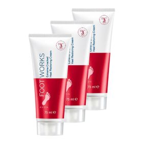 Avon Foot Works 3x75 ml Çatlak Topukları Onarıcı Ayak Kremi
