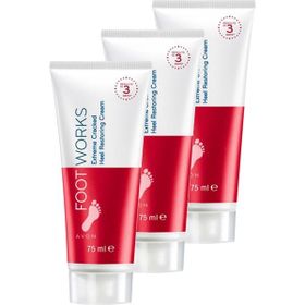 Avon Foot Works 3x75 ml Çatlak Topukları Onarıcı Ayak Kremi