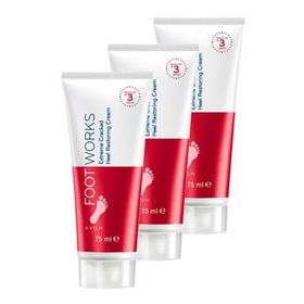 Avon Foot Works 3x75 ml Çatlak Topukları Onarıcı Ayak Kremi
