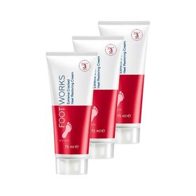 Avon Foot Works 3x75 ml Çatlak Topukları Onarıcı Ayak Kremi