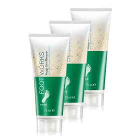 Avon Foot Works 3x75 ml Rough Sertleşmiş Cildi Arındırıcı Ayak Peeling