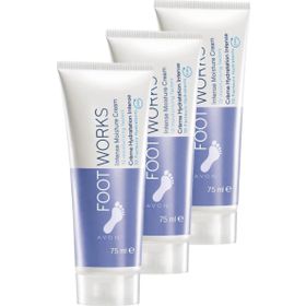 Avon Foot Works 3x75 ml Yoğun Nemlendirici Ayak Kremi