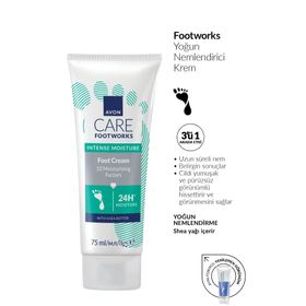 Avon Foot Works 75 ml Yoğun Nemlendirici Ayak Kremi