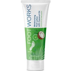 Avon Footworks Hindistan Cevizi ve Misket Limonu Özlü 75 ml Ayak Losyonu