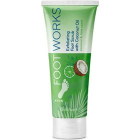 Avon Footworks Hindistan Cevizi ve Misket Limonu Özlü 75 ml Ayak Losyonu