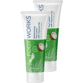 Avon Footworks Hindistan Cevizi ve Misket Limonu Özlü 75 ml Ayak Losyonu