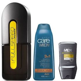 Avon Full Speed Power EDT 75 ml 3'lü Erkek Parfüm Seti