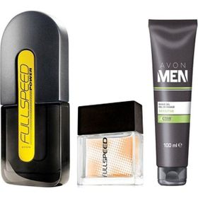 Avon Full Speed Power EDT 75 ml 3'lü Erkek Parfüm Seti