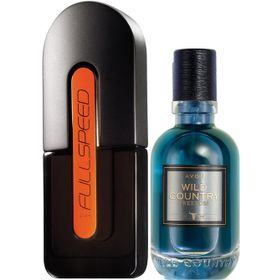 Avon Full Speed ve Wild Country Freedom Erkek Parfüm Seti