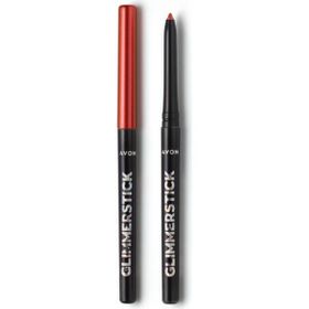 Avon Glimmerstick Bewitching Red Eyeliner