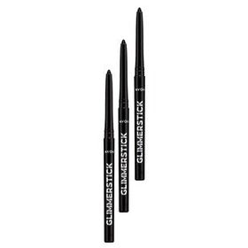 Avon Glimmersticks Asansörlü Blackest Black x3 Göz Kalemi