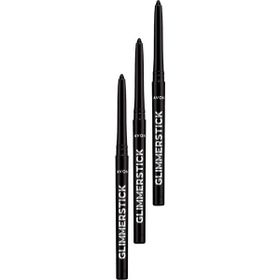Avon Glimmersticks Asansörlü Blackest Black x3 Göz Kalemi