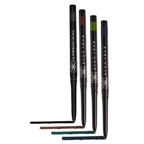 Avon Glimmersticks Blackest Black, Cosmic Brown, Emerald ve Starry Night Blue Göz Kalemi Paketi