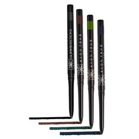 Avon Glimmersticks Blackest Black, Cosmic Brown, Emerald ve Starry Night Blue Göz Kalemi Paketi