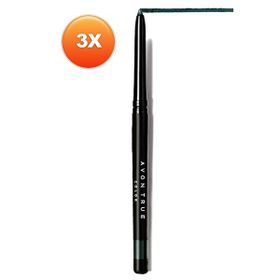 Avon Glimmersticks Pırıltılı Asansörlü Suya Dayanıklı Göz Kalemi Emerald Glow Üçlü Set