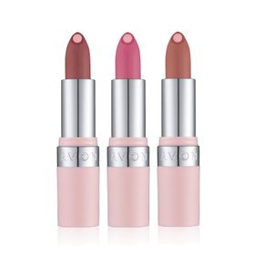 Avon Hydramatic Mauve + Nude + Pink Mat 3 Adet Ruj