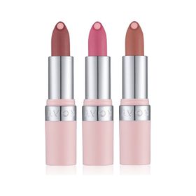 Avon Hydramatic Mauve + Nude + Pink Mat 3 Adet Ruj