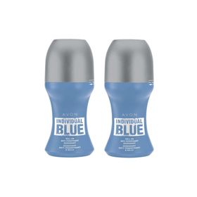 Avon Individual Blue 2x50 ml Erkek Roll-On Deodorant