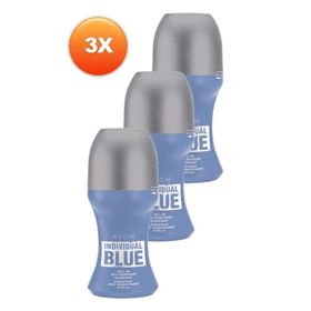 Avon Individual Blue 3x50 ml Erkek Roll-On Deodorant