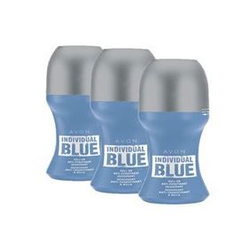 Avon İndividual Blue 50 ml 3 Adet Erkek Roll-On