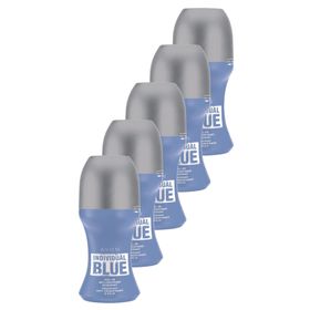 Avon Individual Blue 5x50 ml Erkek Roll-On Deodorant
