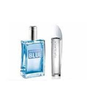 Avon Individual Blue EDT 100 ml Erkek Parfüm + Pur Blanca EDT 50 ml Kadın Parfüm