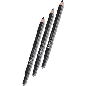 Avon Kohl Sünger Uçlu Suya Dayanıklı Göz Kalemi True Black Üçlü Set