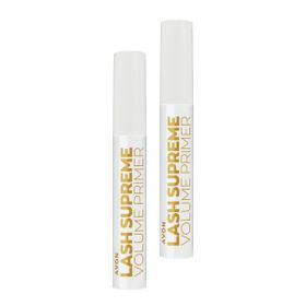 Avon Lash Supreme Volume Primer Maskara Bazı 7.5 Ml. İkili Set
