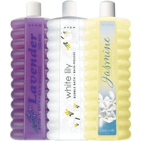 Avon Lavanta, Pembe Manolya, Beyaz Zambak 1000 ml Banyo Köpüğü