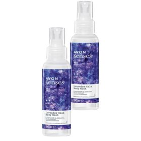Avon Lavender Calm Lavanta ve Misk Kokulu 2x100 ml Vücut Spreyi
