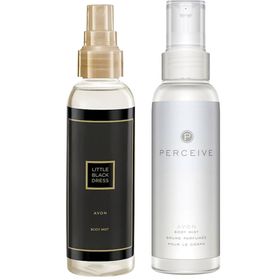 Avon Little Black Dress 100 ml + Perceive 100 ml Kadın Vücut Spreyi