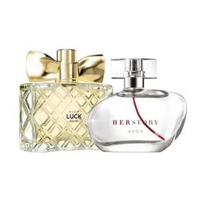 Avon Luck EDP 50 ml+Herstory EDP 50 ml Kadın Parfüm Paketi