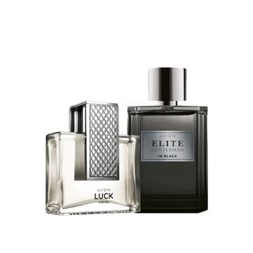 Avon Luck EDT 75 ml+Elite Gentleman In Black EDT 75 ml Erkek Parfüm Paketi