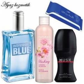 Avon Man 75 ml + Individual Blue 100 ml Erkek Parfümü