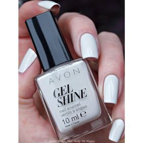 Avon Mark Gel Shine Iceberg White Oje