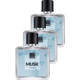 Avon Musk Exhale EDT 3x75 ml Erkek Parfüm