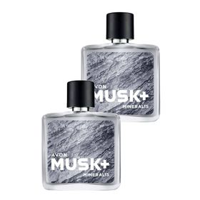 Avon Musk+ Mineralis Erkek EDT 2x75 ml Erkek Parfüm