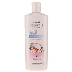 Avon Naturals Hindistan Cevizi ve Tiare Çiçeği Kokulu 700 ml Şampuan ve Saç Kremi