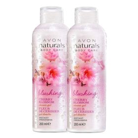 Avon Naturals Kiraz Çiçeği Özlü 2x200 ml Duş Jeli