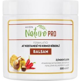 Avon Nature Pro 500 ml Ferahlatıcı At Kestanesi ve Kırmızı Biberli Balsam