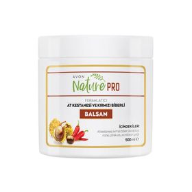 Avon Nature Pro 500 ml Ferahlatıcı At Kestanesi ve Kırmızı Biberli Balsam