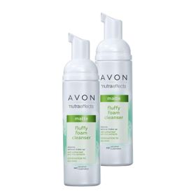 Avon Nutra Effects Matte Fluffy 2x150 ml Köpük Temizleyici