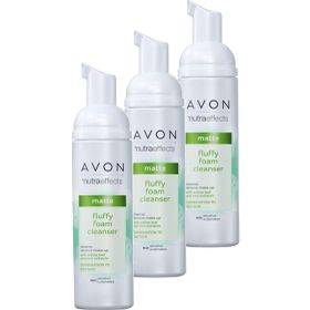 Avon Nutra Effects Matte Fluffy 3x150 ml Köpük Temizleyici