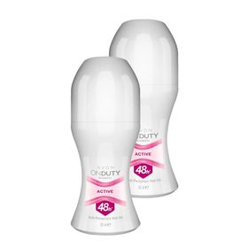 Avon On duty Active 50 ml 2'li Kadın Roll-On