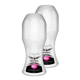 Avon On Duty Invisible 2x50 ml Kadın Roll-On