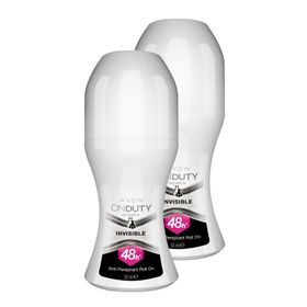 Avon On Duty Invisible 2x50 ml Kadın Roll-On