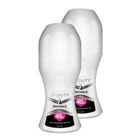 Avon On Duty Invisible 2x50 ml Kadın Roll-On