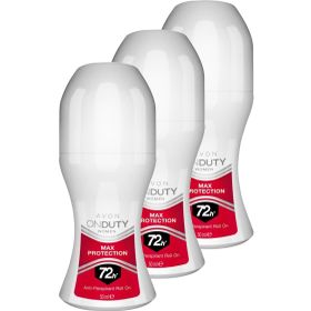 Avon On Duty Max Protection 3x50 ml Kadın Roll-On