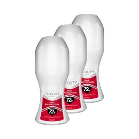 Avon On Duty Max Protection 3x50 ml Kadın Roll-On
