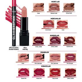 Avon Peach Flatters Ultra Mat Ruj